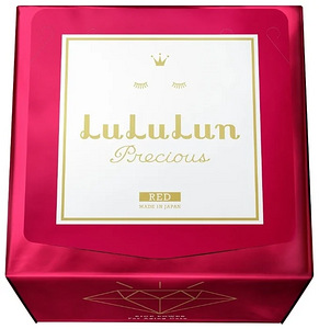 Lululun Precious Red антивозрастная увлажняющая маска 32 шт