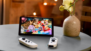 UUS NINTENDO SWITCH OLED WHITE (2 foto / 2)