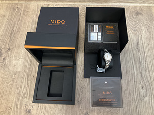 Mido Belluna Automatic White with daimonds,UUS!! (1 foto / 3)