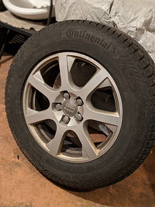 Valuveljed + Audi kapslid + rehvid Continental 235/65 R17 (3 foto / 7)