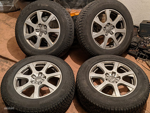 Valuveljed + Audi kapslid + rehvid Continental 235/65 R17 (2 foto / 6)