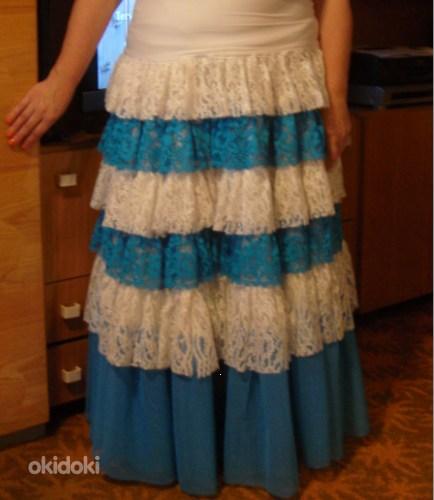 Красивая кружевная юбка - Hовая (фото #1)