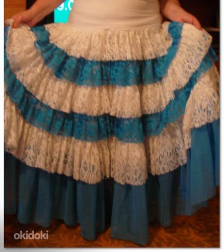 Красивая кружевная юбка - Hовая (фото #2)