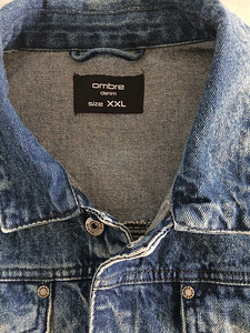 Meeste teksajakk OMBRE Denim, XXL (3 foto / 4)