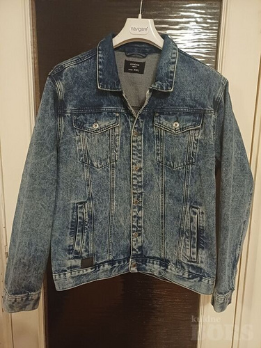 МУЖСКАЯ ДЖИНСОВАЯ КУРТКА OMBRE DENIM, XXL