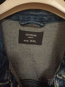 МУЖСКАЯ ДЖИНСОВАЯ КУРТКА OMBRE DENIM, XXL (3 фото из 4)