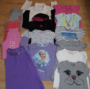 Много одежды для девочки 8-9 лет