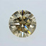 Teemant 0.32ct fancy light brown GIA sertifikaadiga (foto #1)