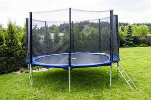 Batuut 366 sm + kaitsevõrk + redel 12ft (3.66 m) (7 foto / 10)
