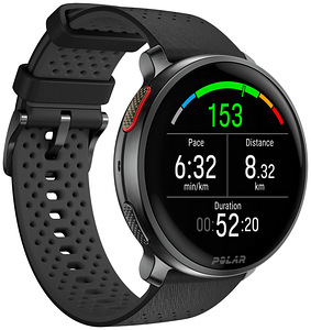 Spordikell POLAR VANTAGE V3 NIGHT BLACK, S/L
