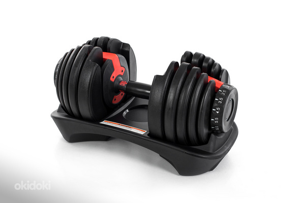 Reguleeritav hantel 24 kg (15 raskusastet)