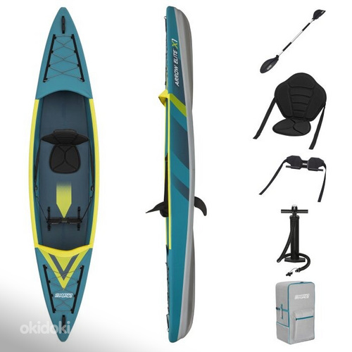 Täispuhutav kajak Bestway Arrow Elite X1 365x73x30 cm, 65179