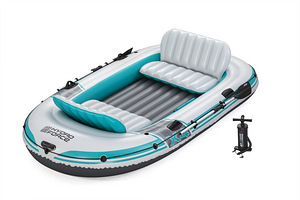 Надувная четырехместная лодка Bestway Adventure Elite X4 (3 фото из 10)