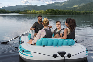 Надувная четырехместная лодка Bestway Adventure Elite X4 (6 фото из 10)
