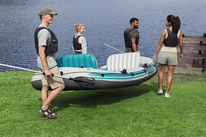 Надувная четырехместная лодка Bestway Adventure Elite X4 (8 фото из 10)