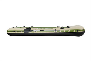 Надувная четырехместная лодка Bestway Voyager X4 Raft, 350х1 (4 фото из 10)