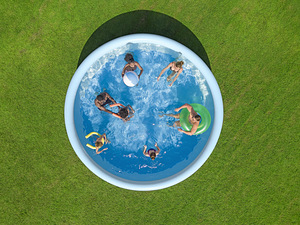 Bassein Bestway 57372 Fast Set 457x107 cm Pool Set (5 foto / 10)