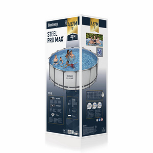 Karkassbassein Bestway 56438 Steel Pro Max Set 457x122 cm (9 foto / 9)
