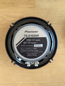 Autokõlarid Pioneer TS-A1686R (4 foto / 5)