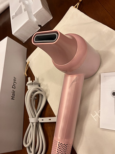 НОВЫЙ розовый фен Intelligent High-Speed Hair Dryer (5 фото из 5)