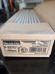 Lindikruvid 51mm makita kokku 6 karpi (1 foto / 2)
