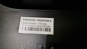 2 МОНИТОРА VIEWSONIC 22 ДЮЙМА VA2231WA FULL HD 1920X1080 (4 фото из 4)