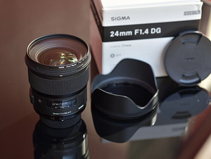 Sigma 24 mm F 1.4 DG ART / Nikon + Защитный фильтр HOYA PRO (3 фото из 3)