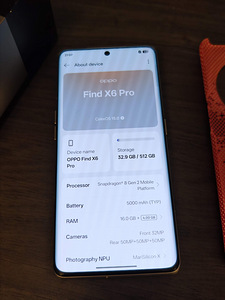 Oppo Find X6 Pro 16GB+512GB (3 foto / 3)