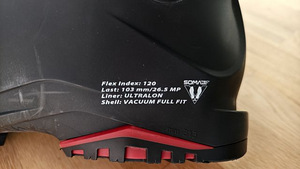 Mäesuusad saapad Fischer Hybrid 12+ Vacuum 27.5 (EU42 2/3) (3 foto / 7)