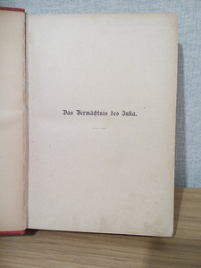 Von Karl May raamat Inkade pärand (2 foto / 2)