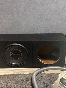 Pioneer 1400w 400w rms 12” + kaks kasti (1 foto / 1)