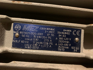 Elektrimootor 15kw Mootor (2 foto / 2)