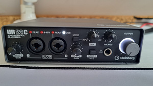 Müüa Steinberg UR22C Helikaart USB-3, 32-bit, 192kHz (2 foto / 2)