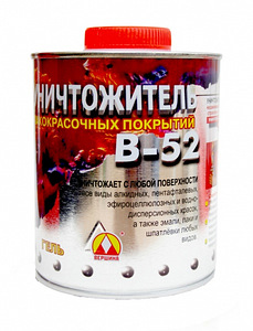 Уничтожитель лакокрасочных покрытий В-52 (0,85кг)