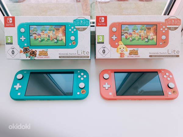 Nintendo Switch Lite Animal Crossing Edition 2026 GARANTII (фото #1)