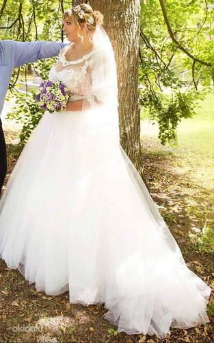 Свадебное платье size plus (фото #1)