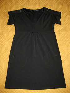 Платье черное трикотаж, 42-44