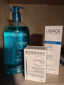 Bioderma, Avene, Uriage (Биодерма, Авен, Урьяж)