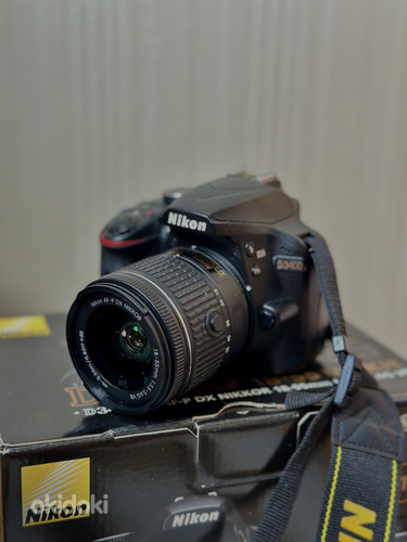 Nikon D3400 + 18-55 AF-P VR Kit + Mälukaart 32/64GB (foto #2)