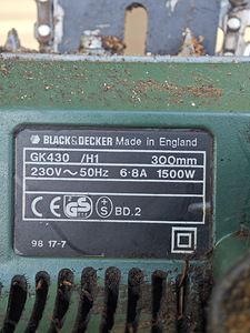 Elektrisaag, black decker gk430 (4 foto / 4)