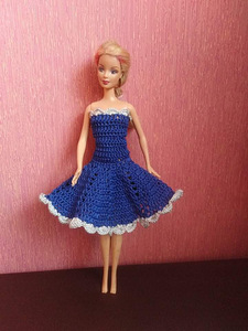 Heegeldatud barbie kleit (2 foto / 2)