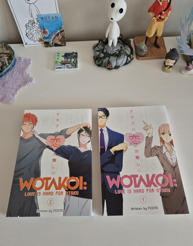 Wotakoi: Love Is Hard for Otaku 1 and 2 parts