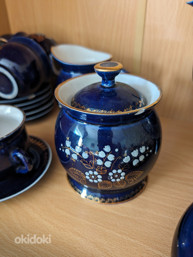 Синяя посуда (фото #6)