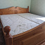 Täispuidust voodi koos madratsitega (foto #2)