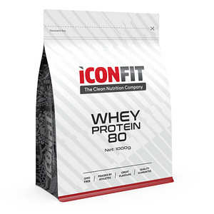 Iconfit Whey Protein 80 Cappuccino 1kg 23,9€->16,9€ (1 foto / 1)