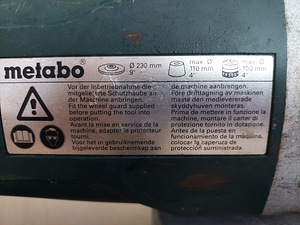 Nurklihvija (lihvmasin) METABO W 21-230 (3 foto / 7)