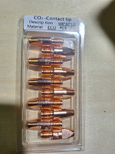 Kontaktsuudmik M6/M8 - 25 / 28 / 30 - 0,8 / 1,0 / 1,2 mm (5 foto / 9)