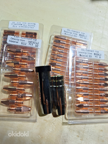 Kontaktsuudmik M6/M8 - 25 / 28 / 30 - 0,8 / 1,0 / 1,2 mm
