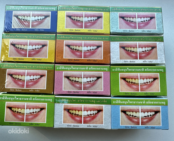 Тайские зубные пасты (фото #1)