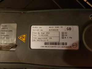 Suitsugaasi analüsaator Testo 327-1 (3 foto / 4)